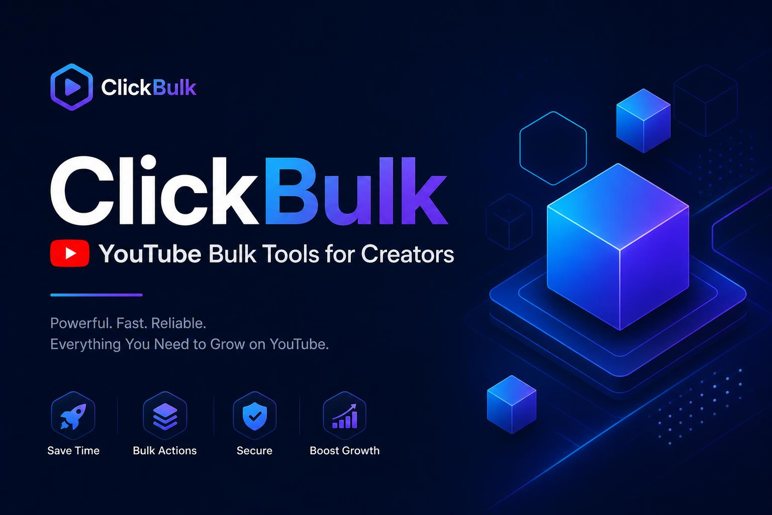 ClickBulk Downloader — Bulk YouTube Downloader for Windows